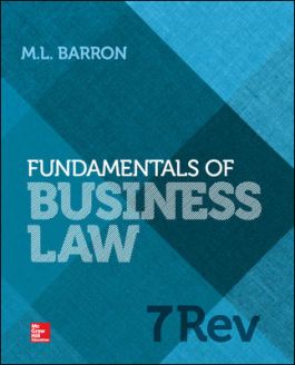Fundamentals of Business Law (7th edition)